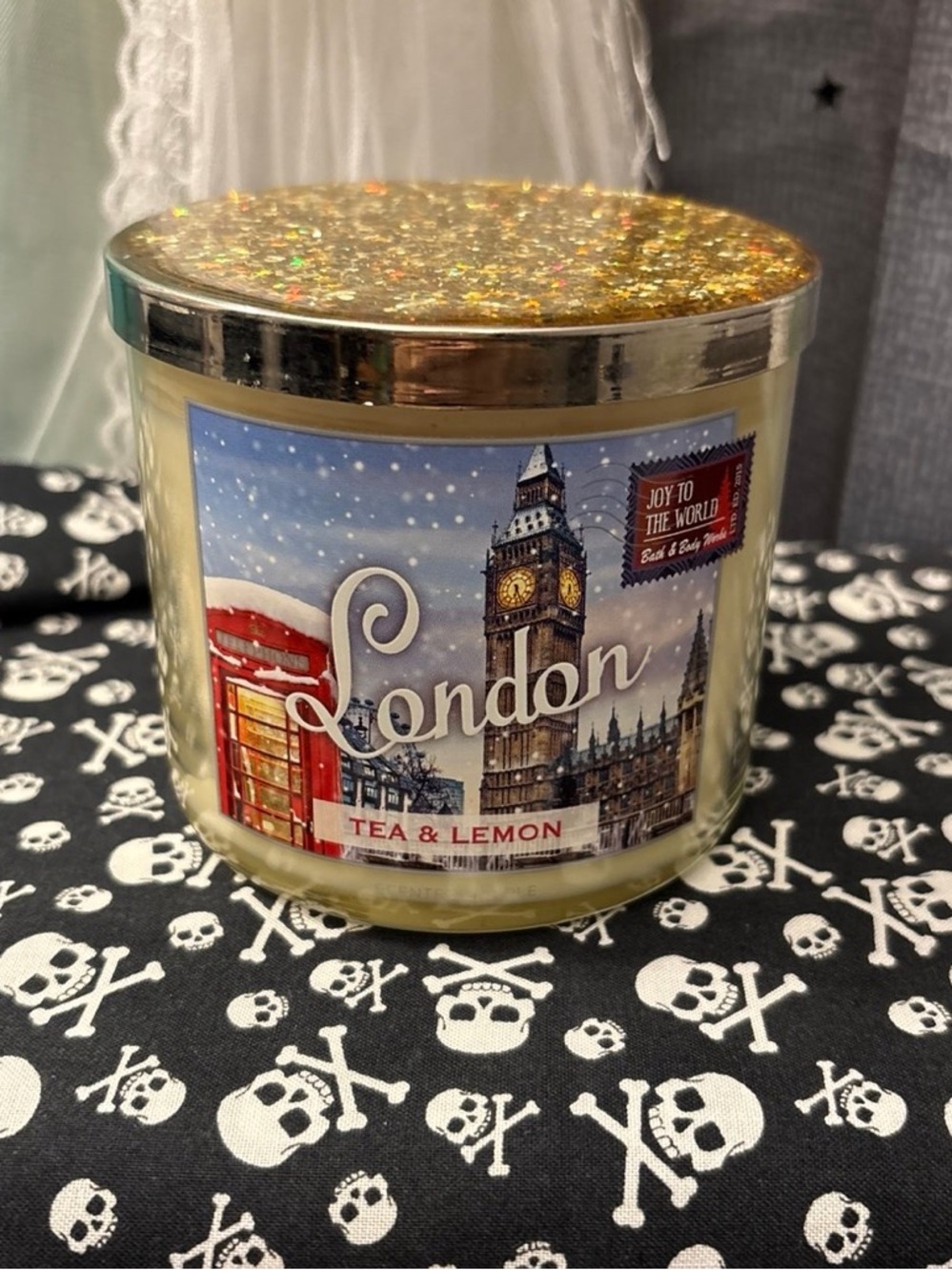 RARE Bath and Body works London Tea and Lemon Candle 2014/2015